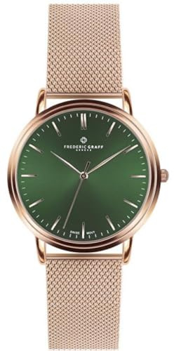 Frederic Graff Armbanduhren für Frauen hFG228, Silber