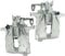 Hajus 615106667 2x Bremssattel Bremszange Hinten Links Rechts 7D0615423A 7D0615424A für Seat Alhambra 2000-2010 VW Bus T4 Transporter IV 1996-2003 Ford Galaxy WGR 2000-2006