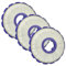 vhbw 3x filtro compatibile con Dyson UP15 Small Ball, DC51 Mulitifloor aspirapolvere - filtro HEPA post-motore blu/bianco