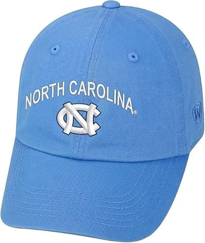 UNC Collegiate verstellbare Hüte, Unc Primary Arch, Einheitsgröße