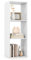 COSTWAY 2/3/4 Cube Bookshelf, Modern Vertical Bookcase with Anti-tipping Kits, Freestanding Open Storage Organizer for Living Room, Bedroom, Study, White (36 x 33 x 104 cm, 3 Cubes)