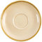 Olympia Kiln Cappuccino Saucer - Sandstone - Porcelain - 160(�) mm 6 pc