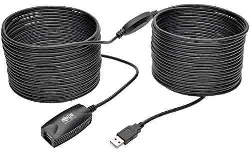 Tripp Lite U026-15M Aktives USB 2.0-Verlängerungs-Repeater-Kabel (USB-A Stecker/Buchse), 15 m