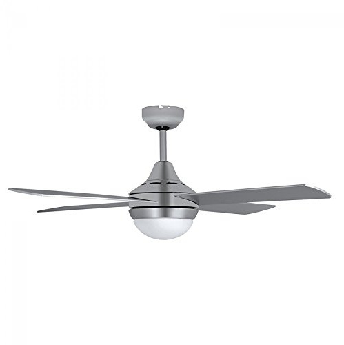 Orbegozo CP 91120 Ventilador de Techo con Luz LED, Plateado, 120 cm