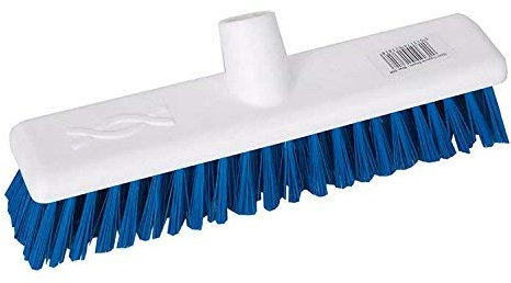 Robert Scott & Sons Abbey Hygiene Broom Head Hard Washable 12in Blue 102903BLUE