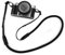 kinokoo Kameragurt Strapazierfähiger Schultergurt ohne Spiegel und DSLR-Kamera,Vintage Neck Strap Nylon Regenbogen Gurt (schwarz)