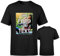 T-Shirt vollfarbig EINSEITIG Bedruckt mit eigenem Foto Text Logo Name selbst gestalten * ringgesponnene Baumwolle * digitaler Direktdruck, Farbe:Schwarz, Größe:XL
