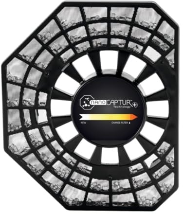Rowenta Ersatzfilter Nano Captur Filter + Schwarz