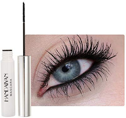 Allbestaye Bunt Wimperntusche Mascara Wasserfest Schwarz Feiner Pinsel Lash Verlängerung Lange Wimpern Augen Make-Up für Halloween Partys