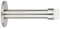 EVI Herrajes Adhesive Door Stop, Wall Mount, Silent, Made of Stainless Steel with White Rubber. 90mm Fijo