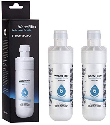 Wasserfilter Kompatibel mit LT1000P LT1000PC LT1000PCS MDJ64844601 ADQ747935 9980 Kühlschrank Wasserfilter Austauschbarer mit französischer Tür Side-by-Side Kühlschränke