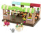 Li'l Woodzeez 67-teilig Hofladen Set mit Zubehör – Obst, Gemüse, Milch, Schubkarre und mehr – Spielzeug für Kinder ab 3 Jahren