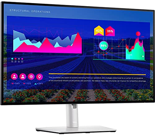 DELL UltraSharp U2722D 68,6 cm (27) 2560 x 1440 Pixeles Quad HD LCD Negro, Plata