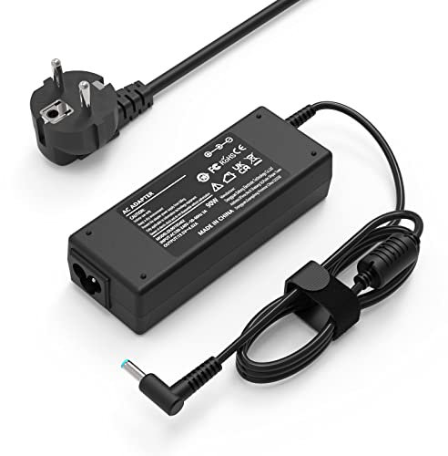 90W Chargeur HP Ordinateur Portable pour Elitebook 830 840 850 G3 G4 G5 G6 G7, Pavilion X360 M3 11 13 15 17 TouchSmart 11 13 15, Stream 11 13 14 15, Chromebook 11 13 14 PC Adaptateur Secteur 4.5*3.0mm