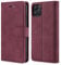 TOHULLE Case for iPhone 11 Pro, Premium PU Leather Wallet Case with Card Holder Kickstand Magnetic Closure Shockproof Flip Folio Case Cover for iPhone 11 Pro (5.8 Inch) - Red