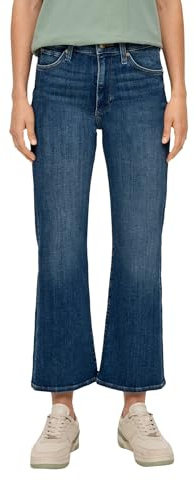 s.Oliver Damen Jeans Hose Flare Leg Blue 34