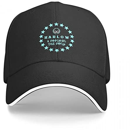 Basecap Harlow und Popcorn Merch Popcorn Das Pony Baseballmütze Mütze Sonnencreme Kinder Hut Mädchen Hüte Herren Geschenk