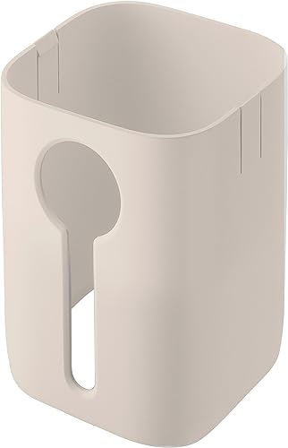 ZWILLING FRESH & SAVE CUBE Cover für Box Größe 2S, Schutz vor Sonnenlicht, Füllstandanzeige, BPA-freier Kunststoff, Farbe Elfenbein