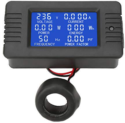 Volt Amperemeter Leistungsmesser KWh Tester PEACEFAIR PZEM-022 AC Digital Meter Power Energie Spannung Strom Test mit Geschlossenem Typ CT 100A