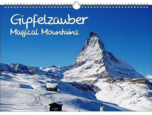 Gipfelzauber DIN A3 Immerwährender Kalender Berge und Gipfel - Seelenzauber