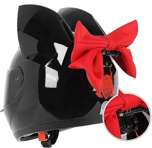 Letetexi Motorcycle Full Face Helmets ECE DOT Approved Cat Ear Motorbike Racing Crash Helmets with Dual Visors Anti-fog Tinted Motorbike Helmet for Men Women Adult Cascos para Motos 50~62CM