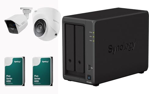 Bundle NVR Synology DVA1622 + 2X HAT3300-8T + 1x BC500 + 1x TC500
