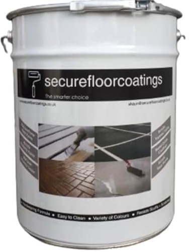Secure Floor Coatings smooth exterior weather resistant paint - WHITE 20L