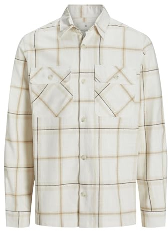 JACK & JONES Jprccraymond Spring Check Overshirt Sn