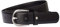 Aigner Gürtel Basic mit S-Schließe silber 126371 schwarz 135 cm