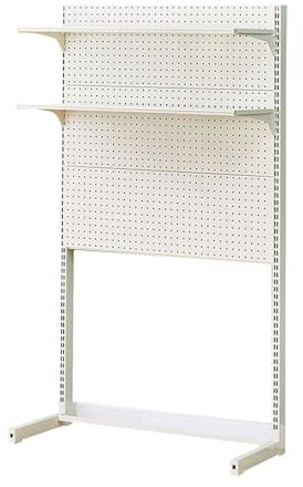 WRYSQBHJYB Gaming Standing Shelf Units, Pegboard Display, Storage and Organization, Metal Pegboard Panels, Standing Desk Accessories for Home Office(36.2x15.3x64.9in)