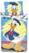 Disney Kinderbettwäsche Donald Duck aus Entenhausen Bettdecke 140 x 200 + Kopfkissen 70 x 90 cm, 100% Baumwolle