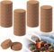 15 PCS Terreau de Coco, Terre de Coco Plante, Coco Compressé Terre de Coco, Sol Nutritif Bloc de Tourbe, Terre de rempotage pour Plantes d'intérieur, Améliore Rétention D'eau et Aération, 40 MM