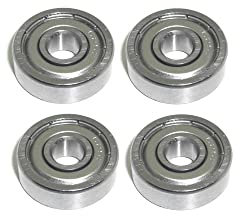 4x Kugellager 5x16x5 mm - 625 ZZ metallgedichtet Miniatur Rillenkugellager Chromstahl5mm Welle - rcbay