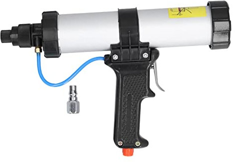 Pneumatische Luftkartuschenpistole, professionelles Akku-Werkzeug mit Luftregler für 10-Unzen-Kartuschen und schwere Anwendungen