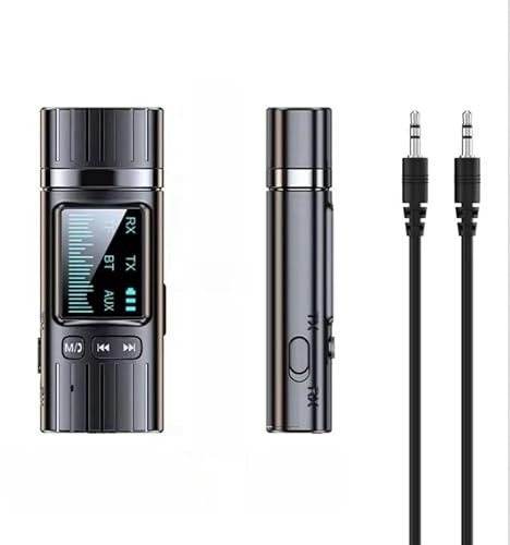 Bluetooth Adapter LED 3.5 mm AUX USB Bluetooth 5.4 Receiver Transmitter for TV PC Dongle Wireless Audio Receiver Plug and Play