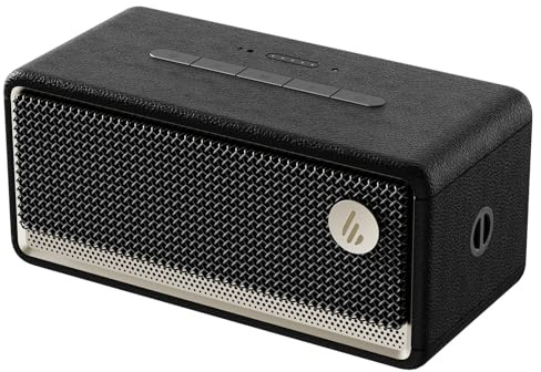 Edifier ES60 Premium Bluetooth Lautsprecher – Portabler 34W Speaker mit Bluetooth 5.4, IP66 wasserfest & staubdicht, bis zu 9h Akku, USB-C, Stereo Pairing, Ambientebeleuchtung, ConneX App