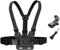 YHTSPORT DJI Osmo Action Brustgurt-Halterung, Verstellbares brustgurt action cam zubehör, pov Kamera Halterung kompatibel mit Osmo Action 5 Pro, Osmo Action 4, Osmo Action 3, DJI Action 2, Osmo Action