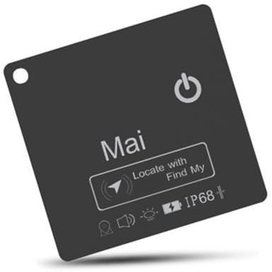 Cenei Mini Gps Tracking Device Wireless Charging Tracking Location Gps Locator Smart Tag Work with Find My