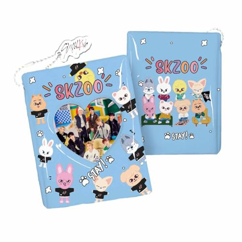 Yijee Photocard Binder Kpop Süßes Photocard Album mit Sleeves für Lomo Karten, Stray-K SKZ SKZOO STAYs Fotokartenhalter Sammelbuch Geschenk für Fans