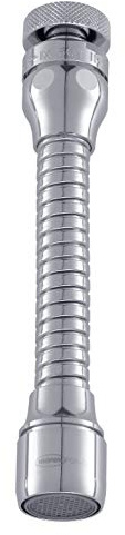 NEOPERL HONEYCOMB PCA Strahlregler (mit Kugelgelenk und Metallschlauch, Größe M22X1 / M24X1, Luftsprudler, Perlator)
