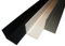 B&T Cornière en aluminium métal thermolaqué 50 x 50 x 2 mm Rail d'angle blanc RAL 9016 Longueur de 200 cm