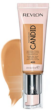 Revlon - Photoready Candid - Base de maquillaje líquida, efecto anticontaminación, con acabado natural
