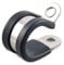 5X Rubber Lined Steel Strong P Clip Clips Hose Pipe Clamps Cable Wire (35mm)