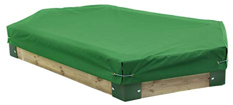 Hörby Bruck Abdeckplane für Sandkasten (Länge 210 cm, mit Ösen, schützt vor Schmutz, Regen usw.) 4093