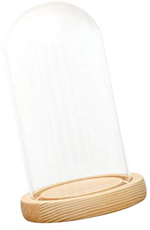 LOVIVER Klarglas LED Holzboden Microlandscape, A 9x12cm
