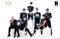 BTS - Bangtan Boys - Black and White - Poster Plakat Druck - Grösse 91,5x61 cm