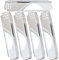 Adviace Grill Ersatzteile für Nexgrill 5 Brenner 720-0888, 720-0888N, Home Depot Nexgrill 720-0830H, Edelstahl Grill Heizplatten Schild Zelt, Brennerabdeckung, Flame Tamer, Flavor Bar, 5 Stück