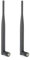 Antena WiFi de Doble Banda de 2 Piezas, Antena de enrutador de Alta Ganancia 6DBI, Conector Hembra SMA, Antenas de Red para enrutador inalámbrico Wi-Fi y Dispositivos de Red