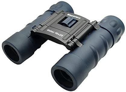 Discovery Gator 10x25 Reisefernglas Im Taschenformat Für Vogel- Und Tierbeobachtung, Sightseeing, Wandern, Konzerte Und Sportveranstaltungen