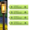 Soluminate Solar Light Batteries AAA (400mAh) Rechargeable 1.2V Ni-MH for outdoor garden lights (4-Pack)